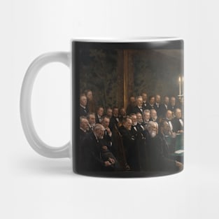 Peder Severin Krøyer's - A meeting in the Royal Danish Academy of Sciences and Letters Mug